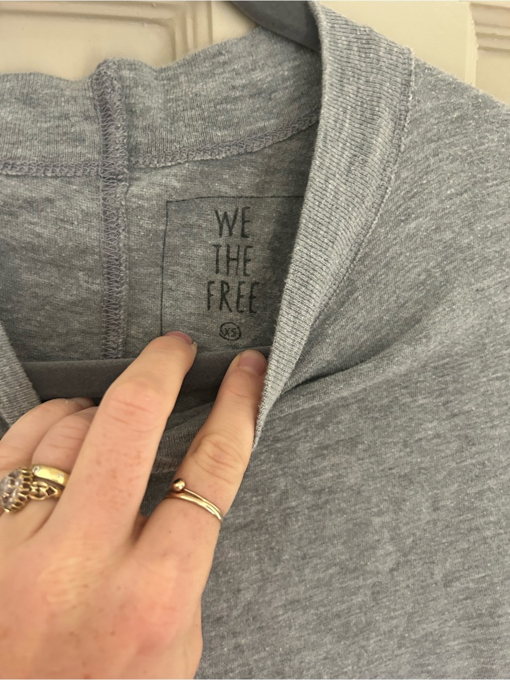 We The Free Women's Lightweight Heather Gray Top